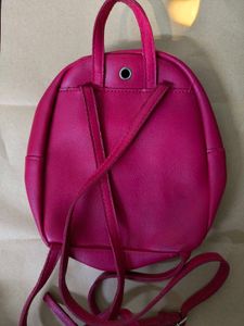 Chic Pink Mini Backpack