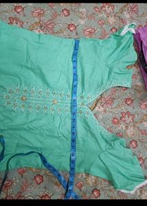 Boutique Stitched Contrast Suit With Dupatta In L