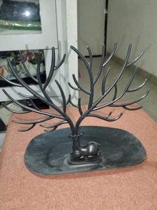 Rustic Deer Branch Jewelry Organizer