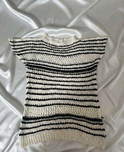 Striped Knit Top