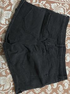 Black H &amp;M Denim Shorts