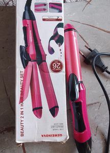 Combo- Comb Straightner | Curler-Straightner