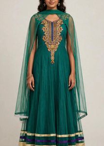 Brand new festive Teal Ethnic Kurta Suit set