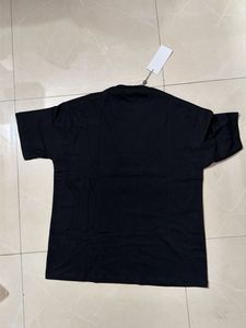 Gucci Black Embroidered Logo T-Shirt Relaxed Fit