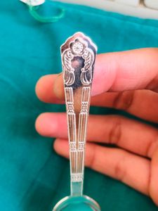 Spoon Pure Silver 100% (wt:14.500g)