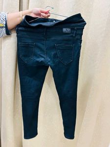 Dark Wash High-Waisted Jeans