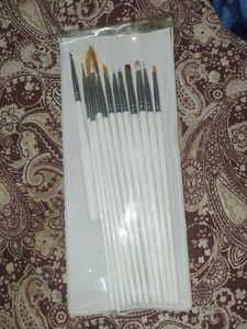 Set of 12 nail extension Brushes