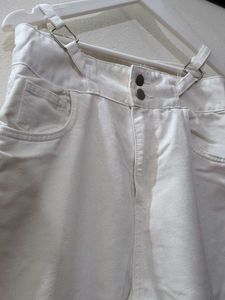 White Wide Leg Jeans