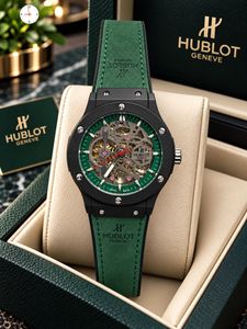 Hublot Geneve Skeleton Watch