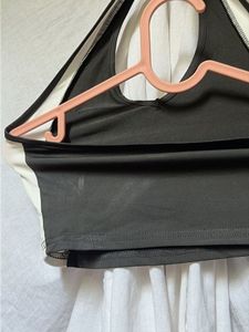 Shein Sporty Color Block Crop Top