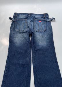 Y2K low rise wide leg jeans