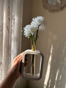 Modern Concrete with Glass Tube