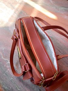 Chic Red Handbag