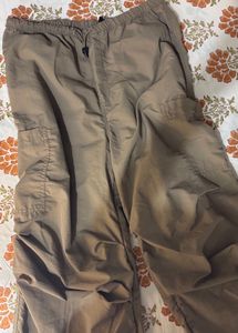 Khaki Parachute Pants
