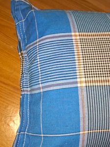 Blue Plaid cushion  takiya 💙