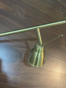 Vintage Brass Track Lighting Fixture