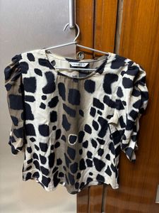 Animal Print Top