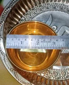 Pooja Thali Set, sandal dhoti 4 towel