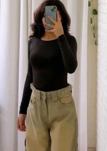 Polyamide Fitted Top (zara but tag is cut)