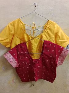 Stitched Blouse Combo Of 2🔥