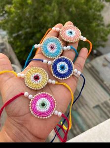 Evil Eye Beaded Rakhi