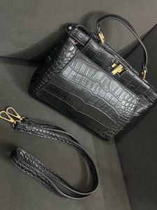 Fendi Peekaboo Mini Crocodile Bag