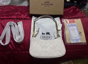 Coach Jacquard Shoulder Bag