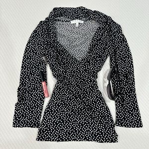 Polka Fitted Top