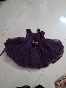 Sparkly Purple Party Dress