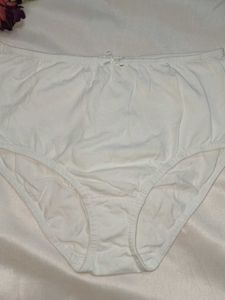Comfortable White Cotton Briefs