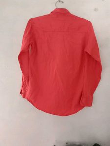 Men's Red Casual Shirt