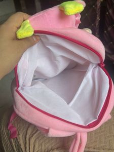 Cute Pink Monkey Plush Backpack