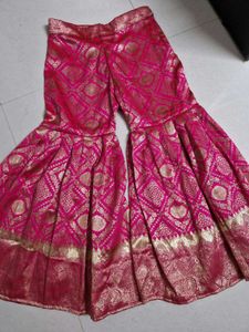 Stunning Pink Brocade Kurta Set