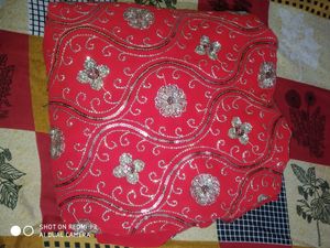 Red Pure Kadayi Beautiful Saree