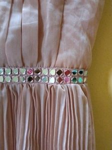 pink midi dress