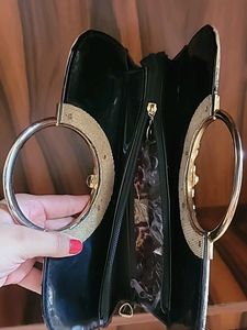 Vintage Crocodile Embossed Handbag