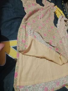 Elegant Cotton Kurta Set with Dupatta