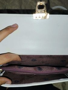 Elegant White Handbag