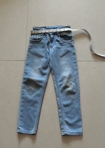 Kids Light Wash Denim Jeans