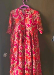 Vibrant Paisley Print Kurta