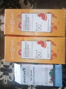 DOT & KEY Sunscreen & Wishcare Hair Serum