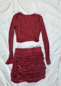 Rust Two-Piece Set