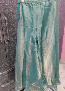 Stunning Teal Lehenga Choli (top n sharara)
