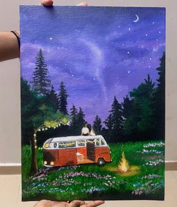 Acrylic Painting for room decor