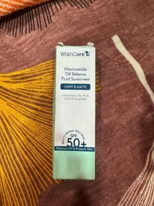 WishCare Niacinamide Oil Balance Sunscreen SPF 50+