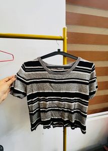 Striped Crew Neck T-Shirt trends tshirt