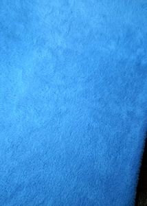 Blue Fuzzy Knit Top