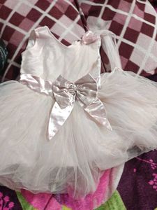 Pink Tulle Flower Girl Dress