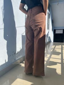 Black Pink Jennie Kim Style Brown Jeans