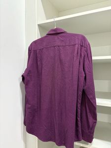Self Design purple Shirt